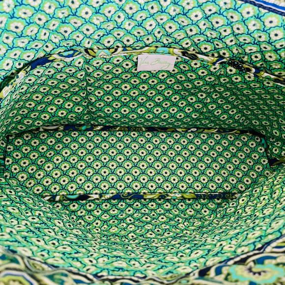 VERA BRADLEY Tote Bag Rhythm & Blues Pattern (retired) - Picture 4 of 7